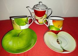 Neu- TAITÙ ADAMOEVA - Cafe & TEA  inkl. Kanne 8tlg. VERSAND!