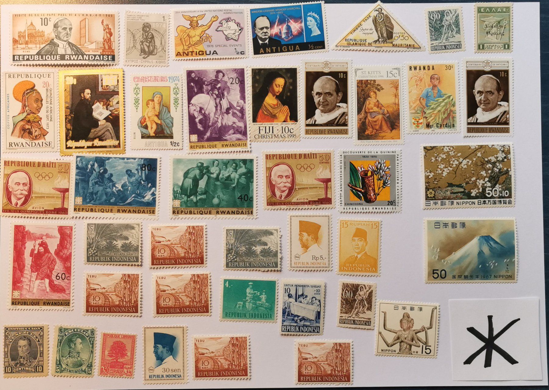 Alle Briefmarken: Div. Länder Postfrisch – Neu (gemäss Beschreibung) aus Aadorf von Chnorli-Furz
