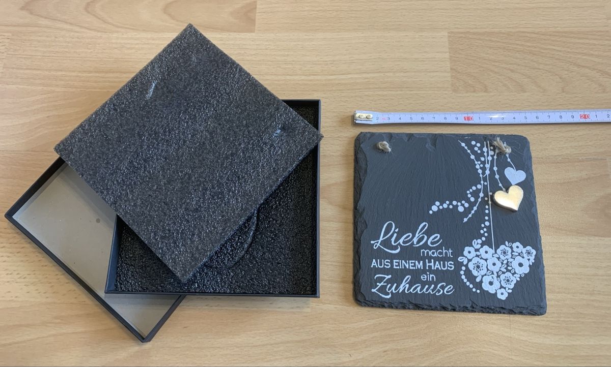 Tutte le decorazioni: Décoration en ardoise - Neuf – Nuovo e nell'imballaggio originale da Biel/Bienne venduto da granitod 2