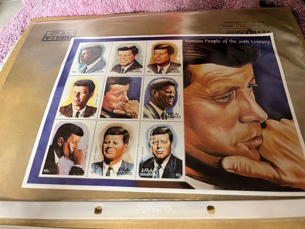 Prophila Collection Briefmarken Aden – Mahra State 16A-24A (1967 John F. Kennedy) Postfrisch MNH