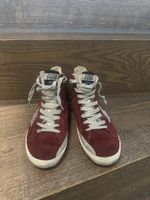 Golden Goose Francy Red Suede High-Top Sneakers Size:36