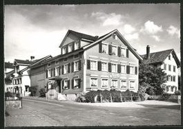 Wil SG, Wirtshaus zum Scheidweg um 1950