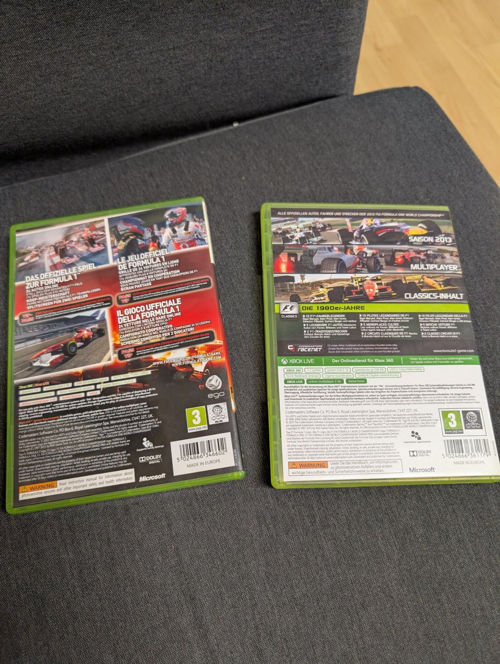 Spiele: F1 2011 and 2013 Microsoft Xbox 360 – Gebraucht aus Giubiasco von Ticinerd 1