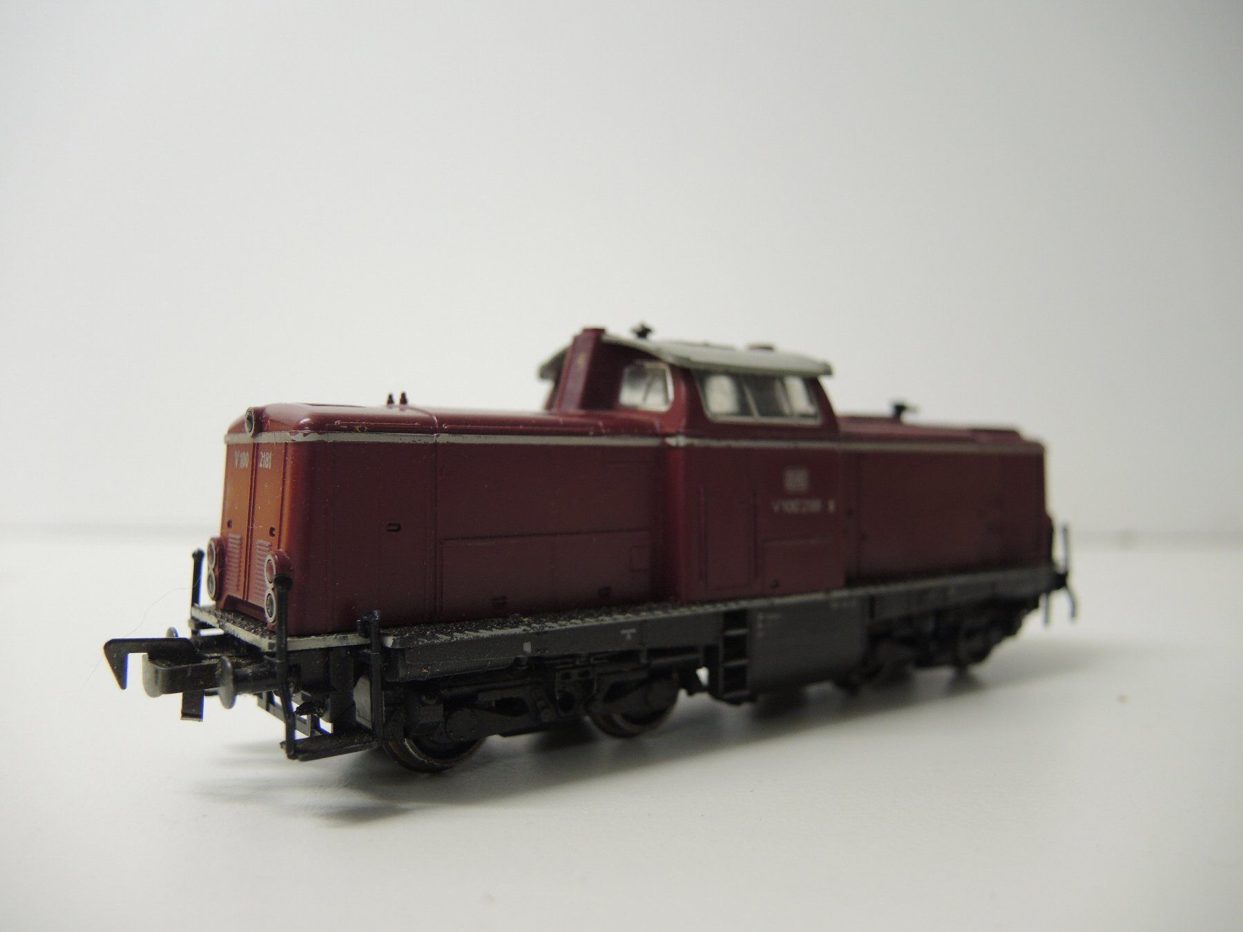 Fleischmann Modellini di ferrovie: Fleischmann DB-Zug mit Diesellok – Difettoso da Dagmersellen venduto da fis_9hty 6