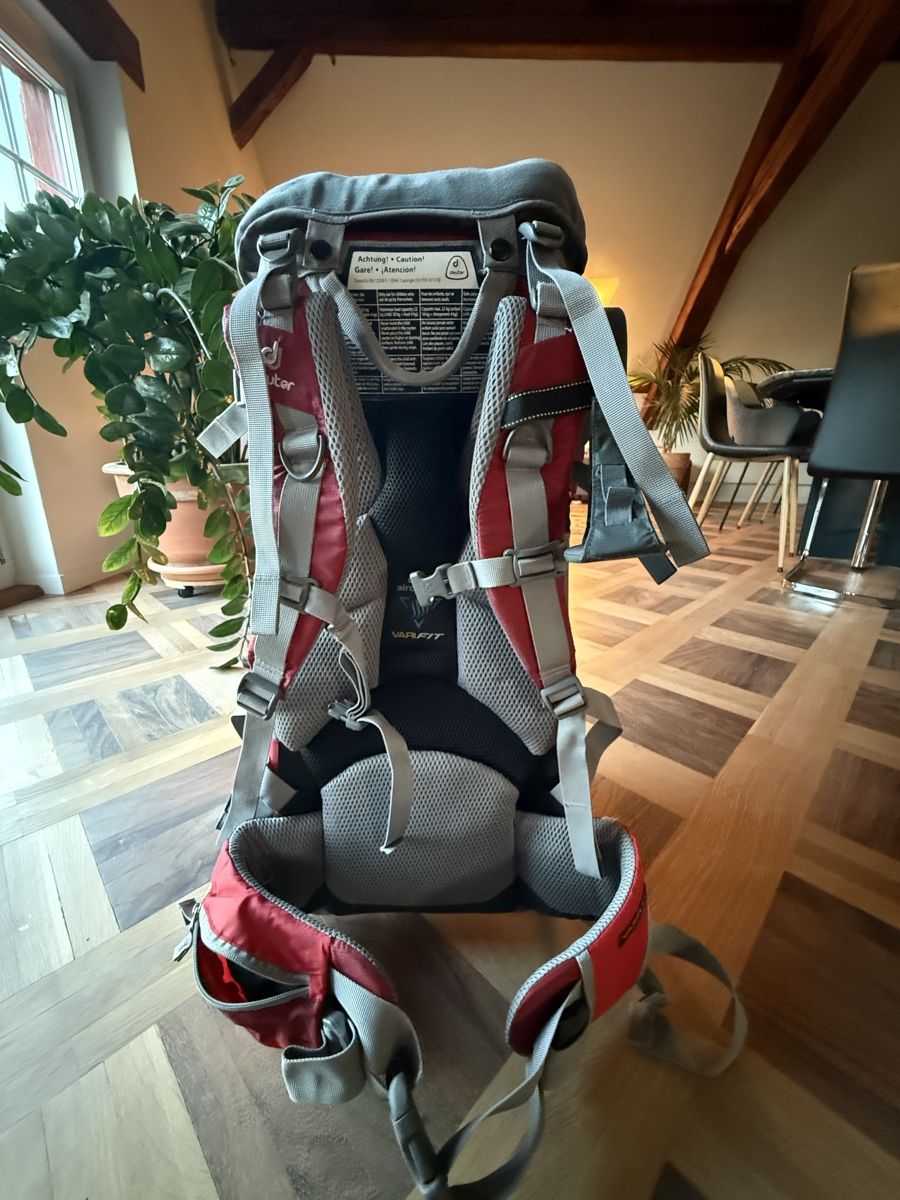 Deuter Rucksäcke: Deuter Kid Comfort 2 Rucksack rot  – Gebraucht aus Steckborn von Diana.84 3