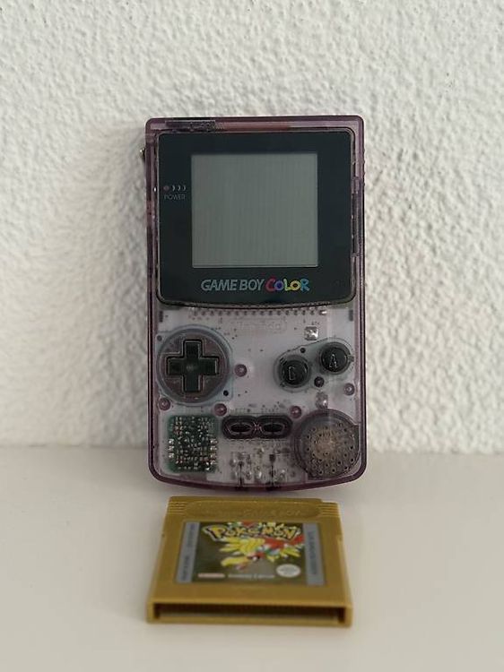 Game Boy Color Atomic Purple + Pokémon Gold Original (Gebraucht) in ...