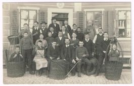 Landwirtschaft/Korbflechter 1920