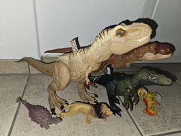 Diverse Tierfiguren Sammlung: Dinosaurier, Löwe & Co!