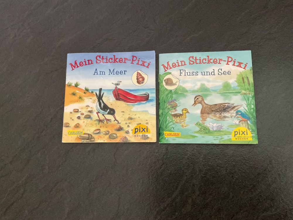 5x Pixi „ Mein Sticker - Pixi „ Im Garten, Am Meer, Berge et (Gebraucht ...