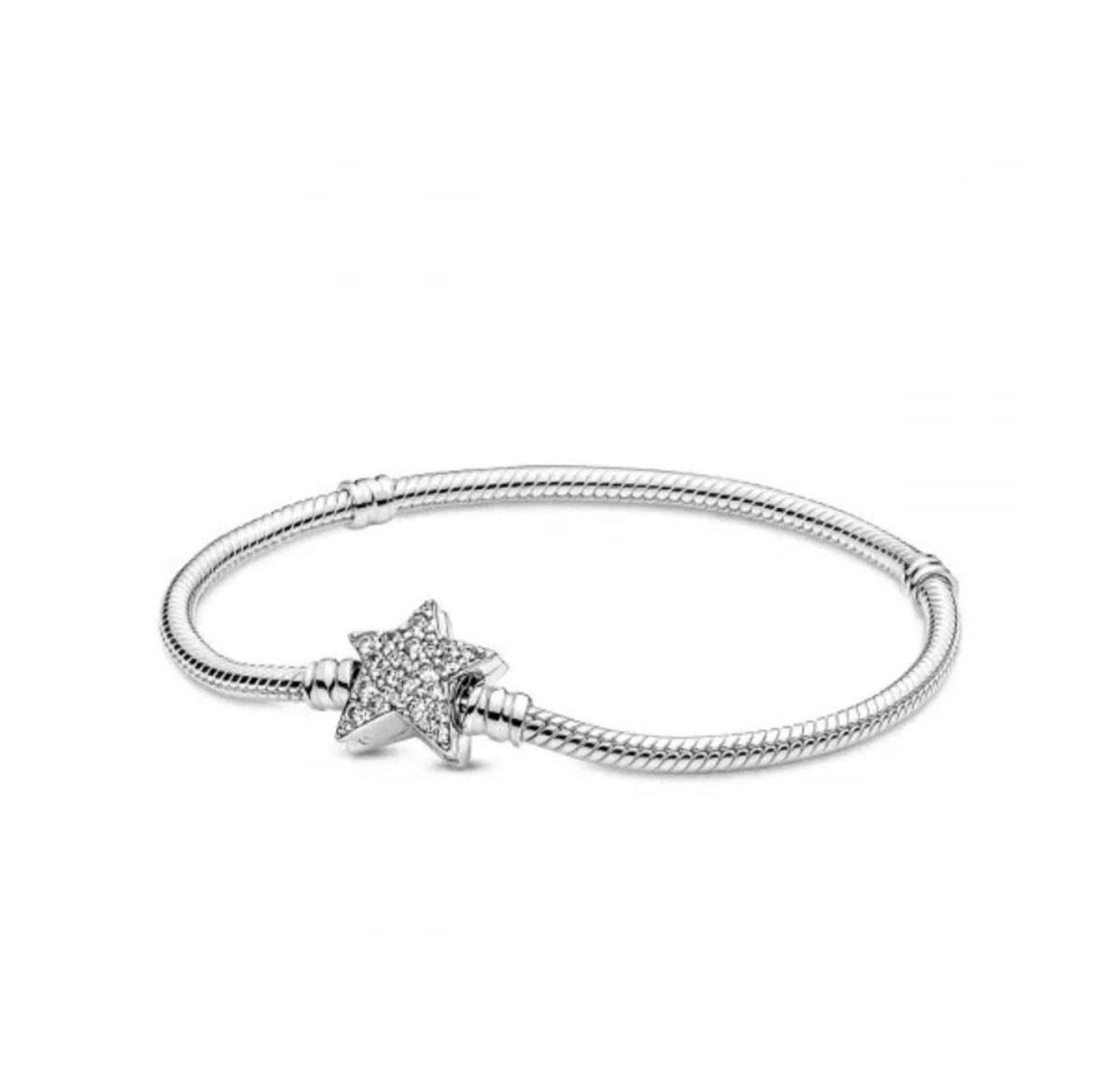 Pandora Bracciali & Braccialetti: Pandora Armband mit Sternverschluss 17!cm – Usato da Aadorf venduto da mel_5b9w 3