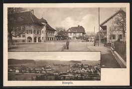 Bümpliz, Hotel Bären, Ortsansicht aus 