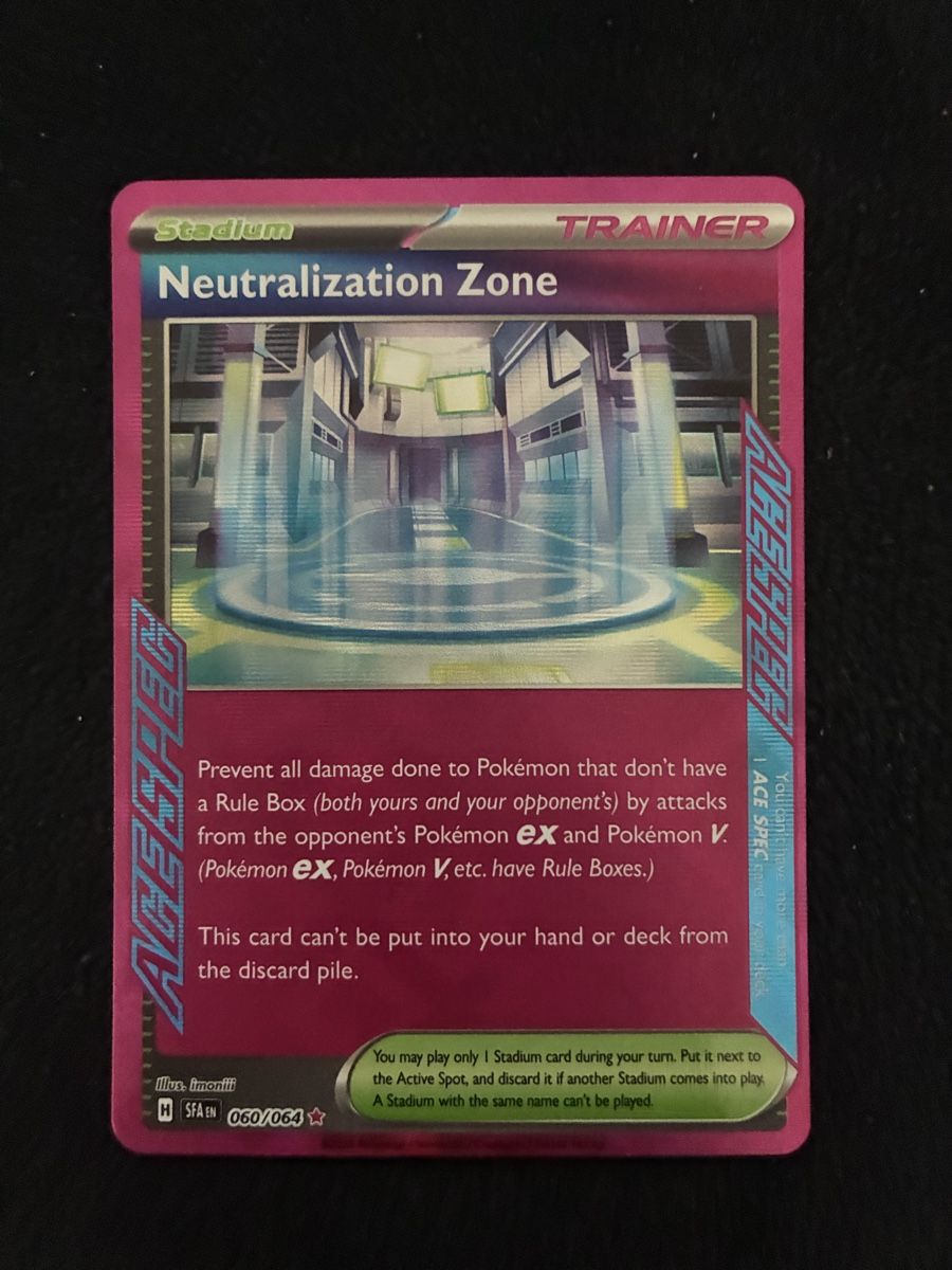 Pokémon Cartes à collectionner: POKEMON CARDS NEUTRALIZATION ZONE ACE SPEC # 60 – Neuf (Voir description) à Taverne par YOHISTORE