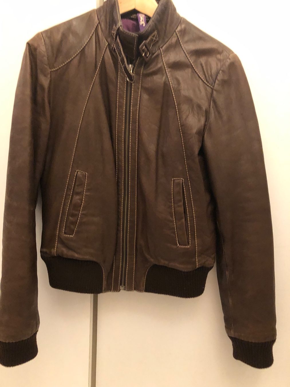 Giacche: PLAYLIFE DAMEN LEDERJACKE – Usato da Zürich venduto da flo_7cvq
