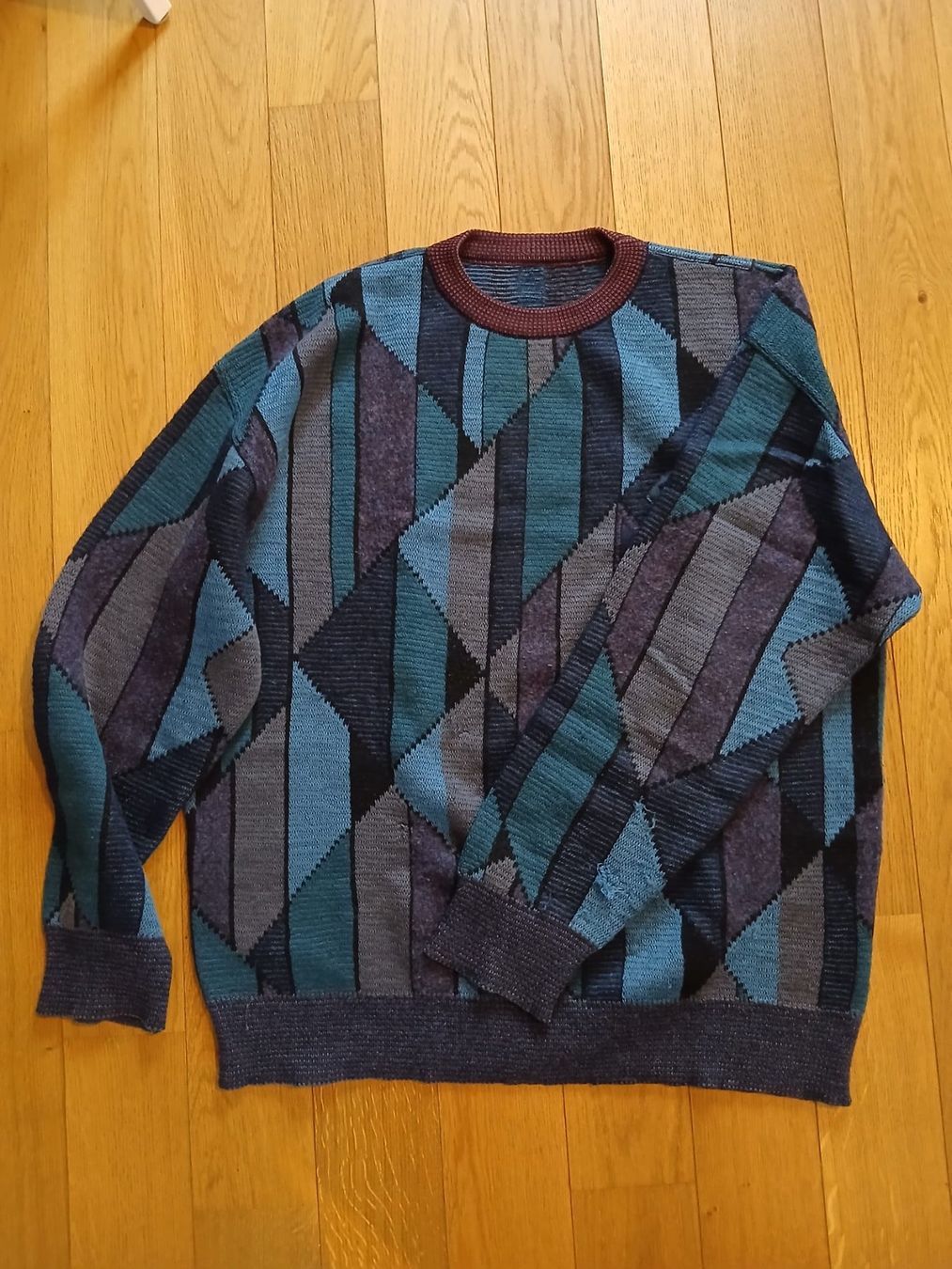 Maglioni & Felpe: Herren Pullover Vintage Wolle Gr. 50-52 – Usato da Mellingen venduto da PieZ