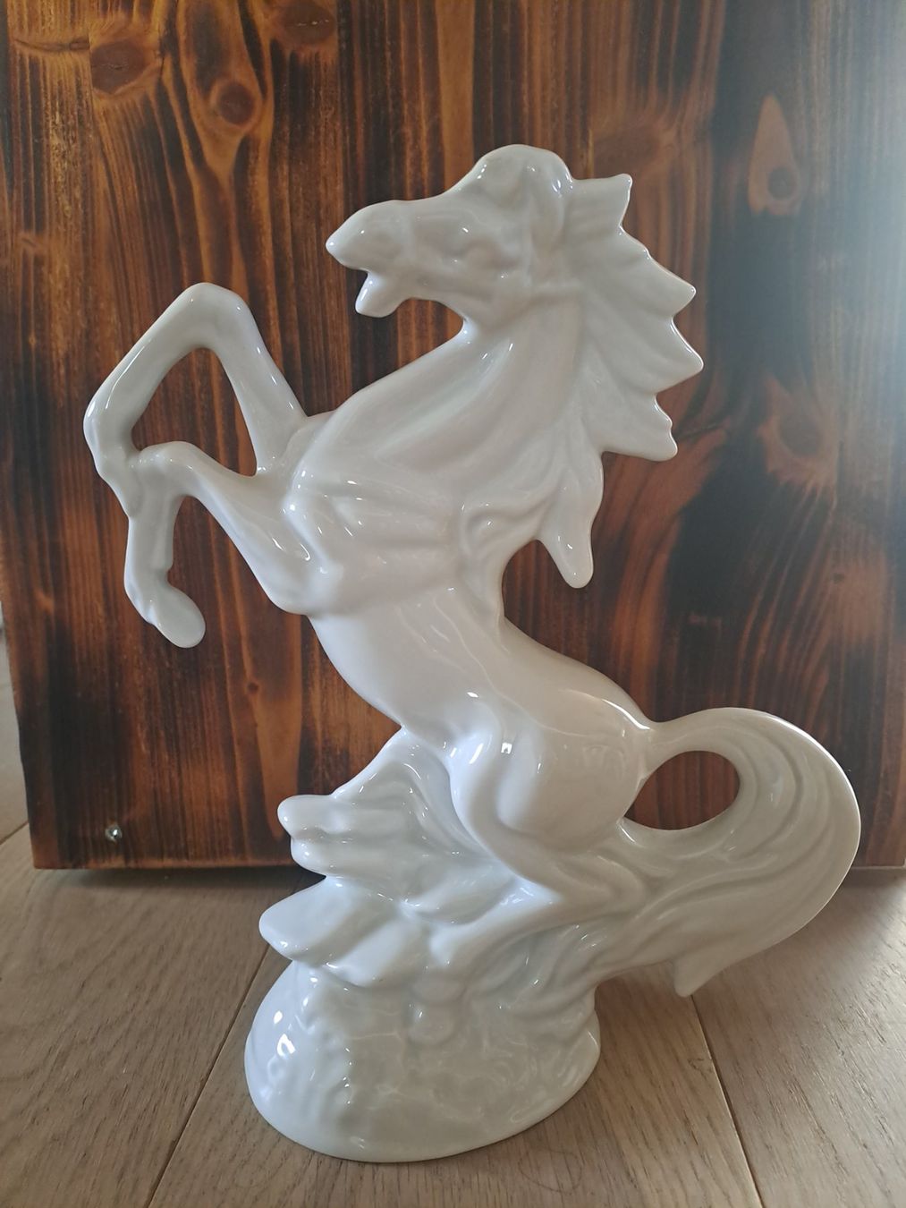 Tutte le decorazioni: Keramik Pferd weiss aufbäumend Deko, 27cm – Usato da Wängi venduto da Raettli10 1