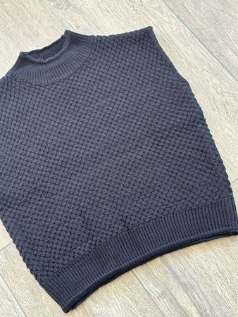 Pull noir dans manches - Taille M