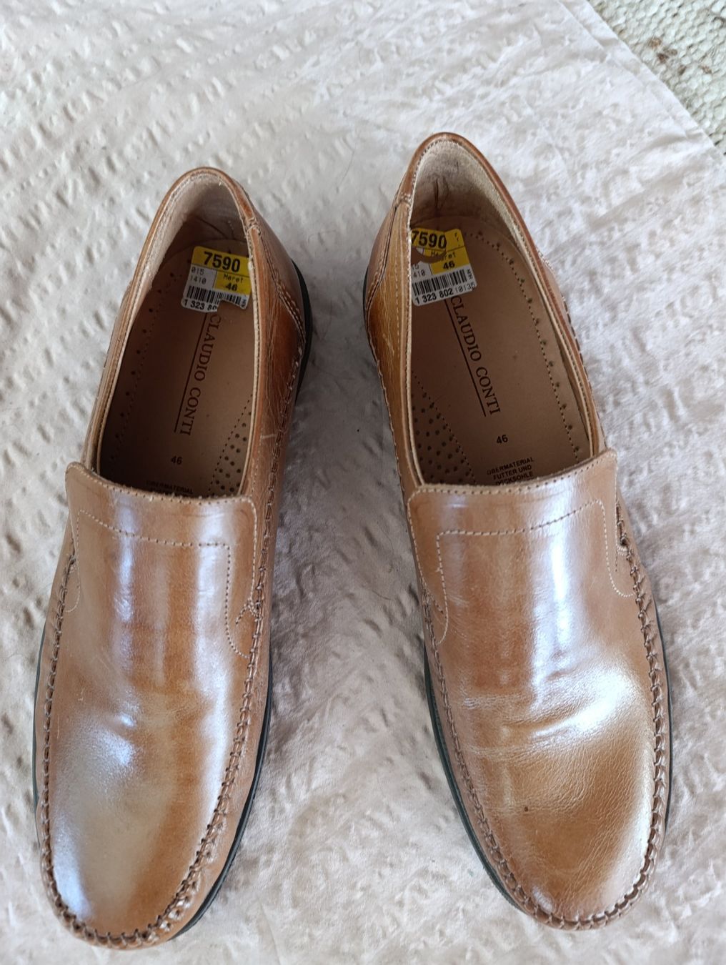 Scarpe da uomo: Leder Schuhe Gr 46 neu – Nuovo (secondo la descrizione) da Rüthi (Rheintal) venduto da marycsipet