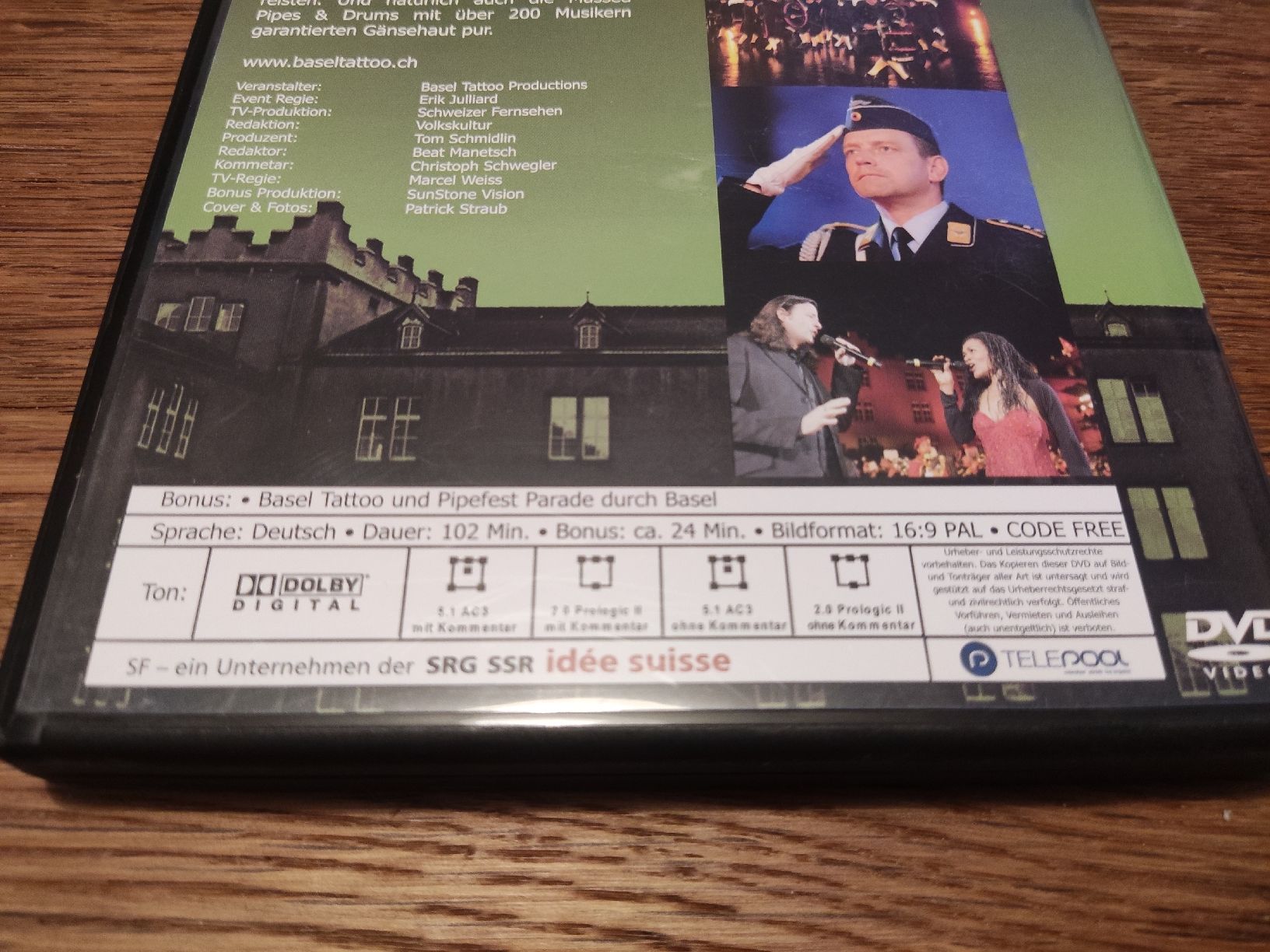 Tutti i DVDs: SF - Basel Tattoo (2009) – Usato da Oberembrach venduto da giu_7ksd 2