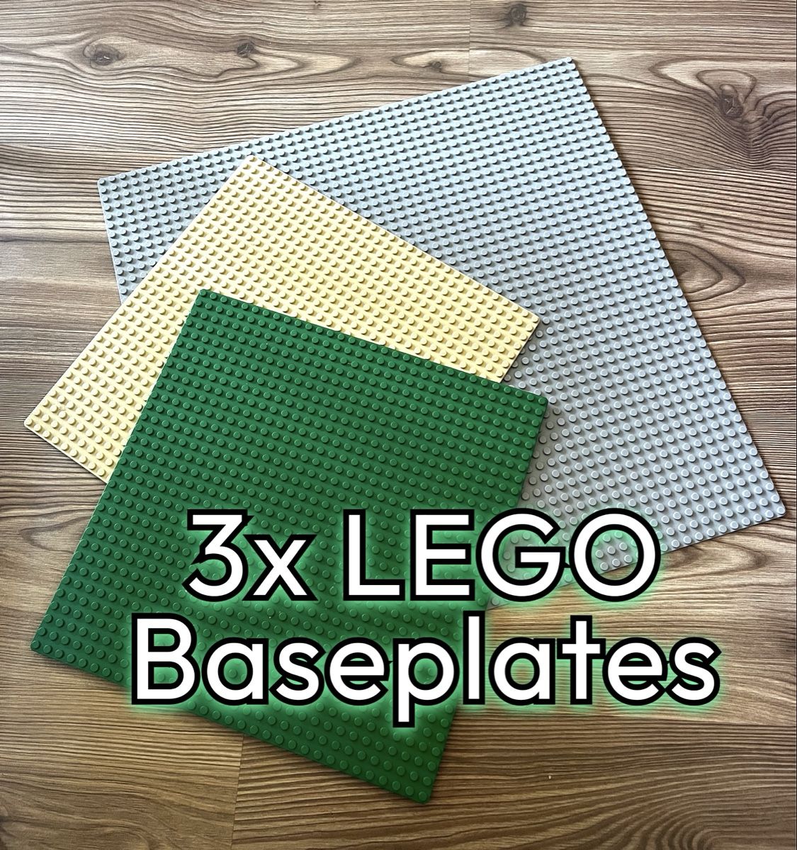 Assiettes: LEGO Baseplates 3X – D'occasion à Brugg AG par Nicolasticot