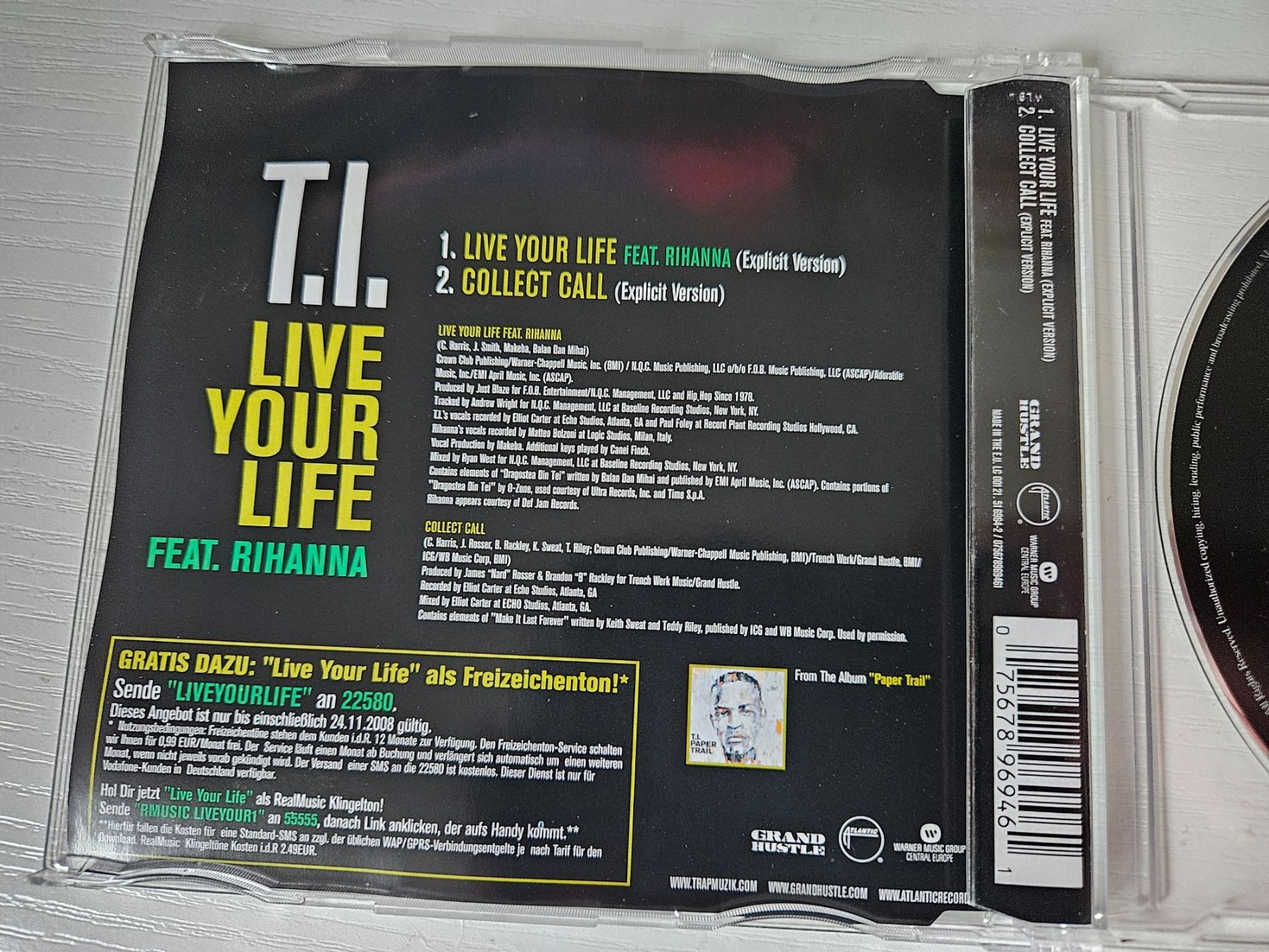 CDs: T.I. - Live Your Life feat. Rihanna – Gebraucht aus Liestal von tower01 1