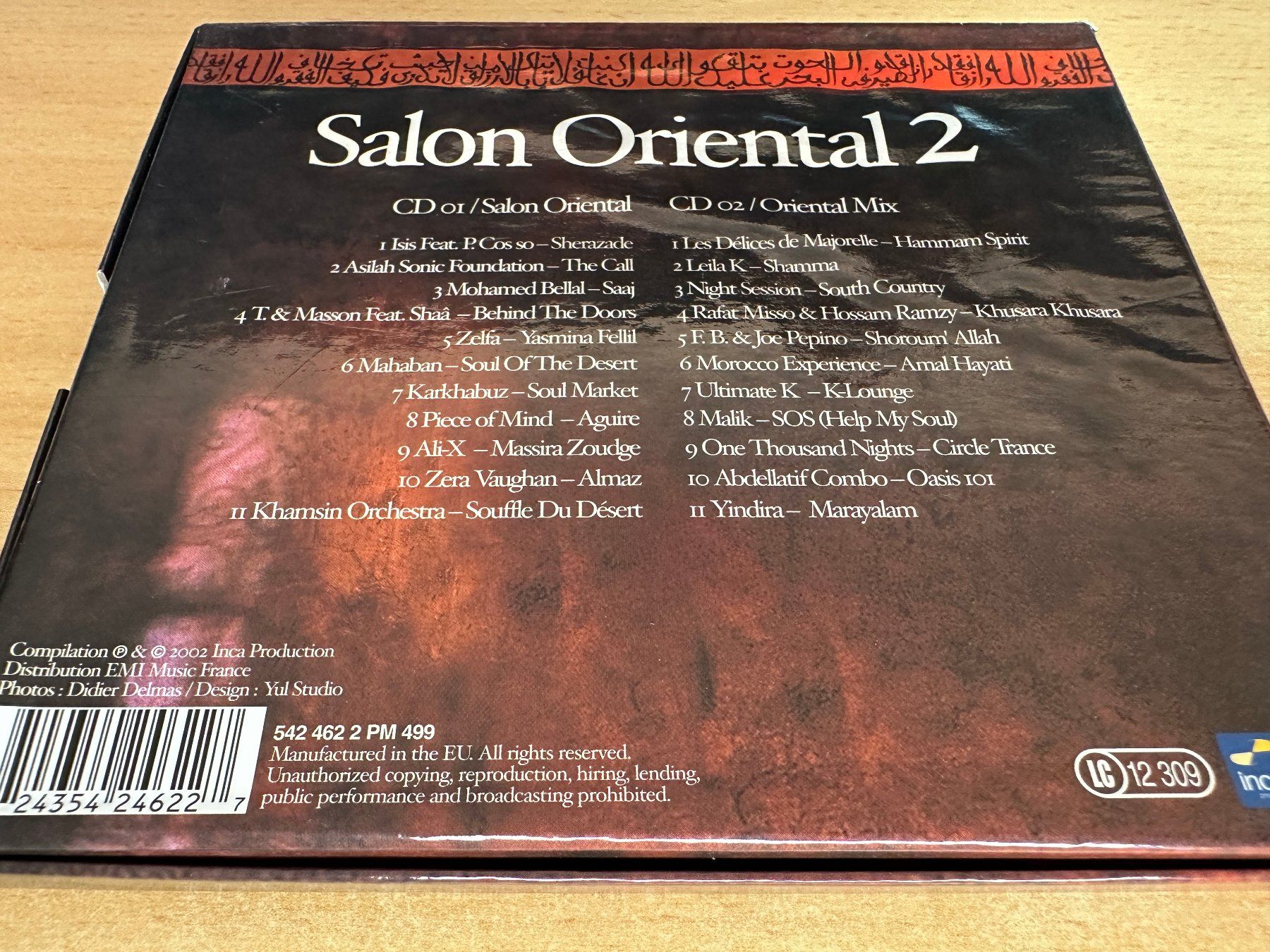 CD: Various – Salon Oriental 2 - Oriental Escapade - 2 CD – Usato da Rikon im Tösstal venduto da Alpenmutz 1