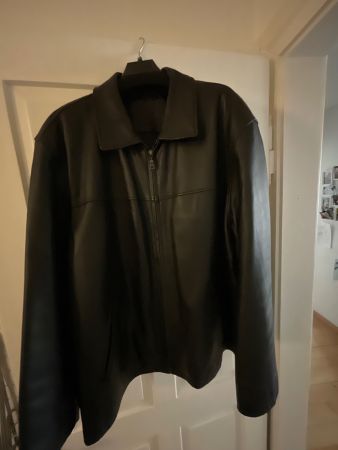 Lederjacke Angelo Schwarz Grösse XXL guter Zustand