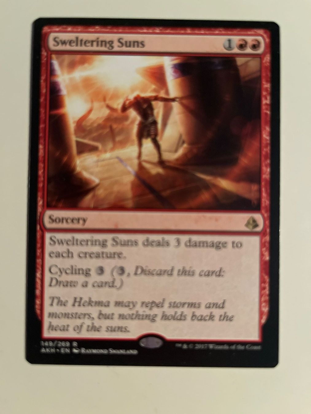 Magic The Gathering Carte collezionabili: 1 x Sweltering Suns - Magic: The Gathering - MtG – Usato da Kriens venduto da Shadi1980