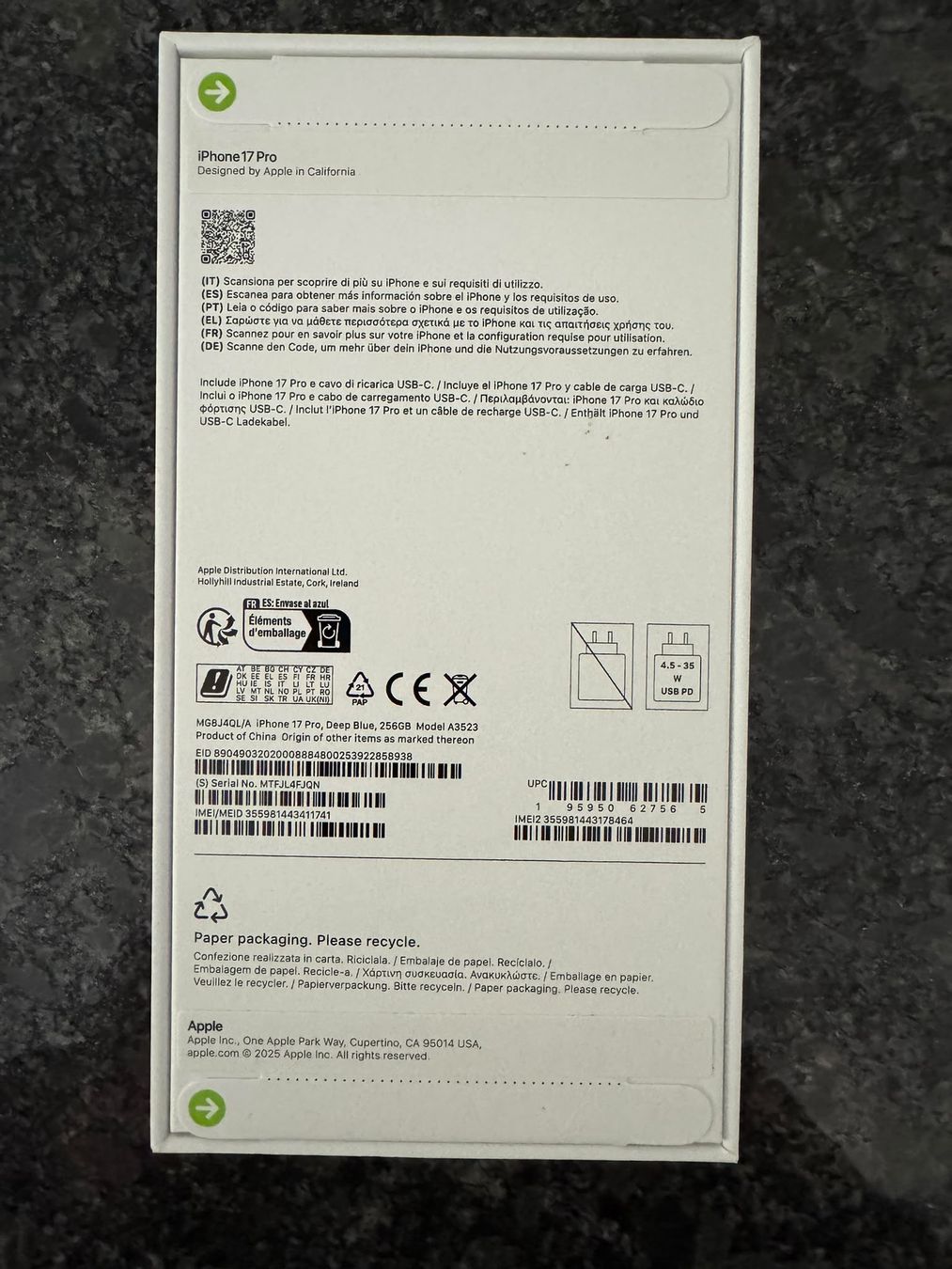 Apple Handys / Smartphones: iPhone 17pro – Neu und originalverpackt aus Emmenbrücke von philipp182 1
