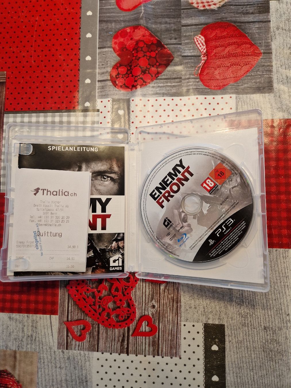 Spiele: Enemy Front PS3 Game – Gebraucht aus Glis von mic_2ht8 1