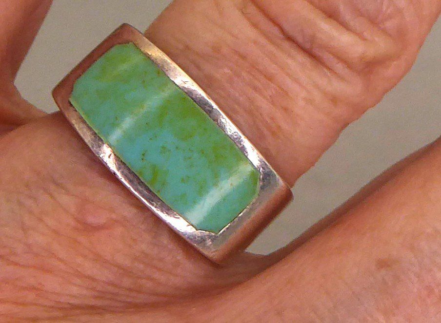 Anelli: Ring 925 Silber mit synthetischem Stein – Usato da Muri AG venduto da Lineli2020