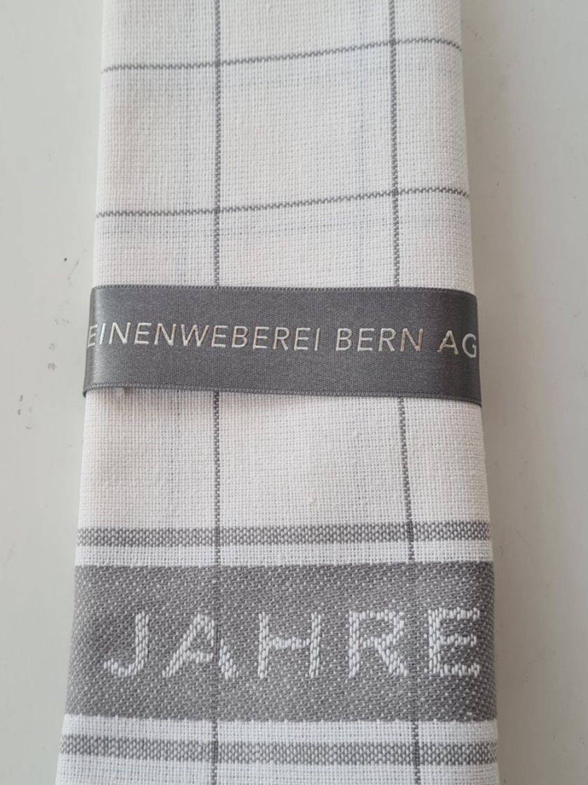 Küchentücher: Leinenweberei Bern AG Jubiläum Geschirrtuch, Werbeartikel – Gebraucht aus Aldesago von ant_zk5q 2