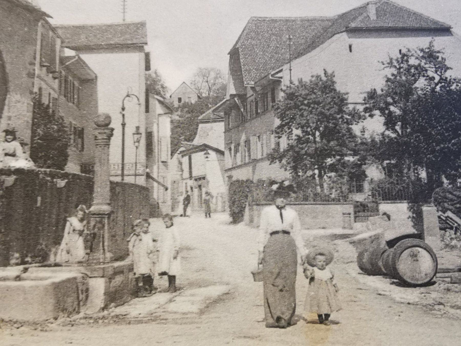 Cartoline postali: St.Blaise  Ansichtskarte  St-Blaise   Neuenburg  1907 – Usato da Rheineck venduto da kat_7gld 1