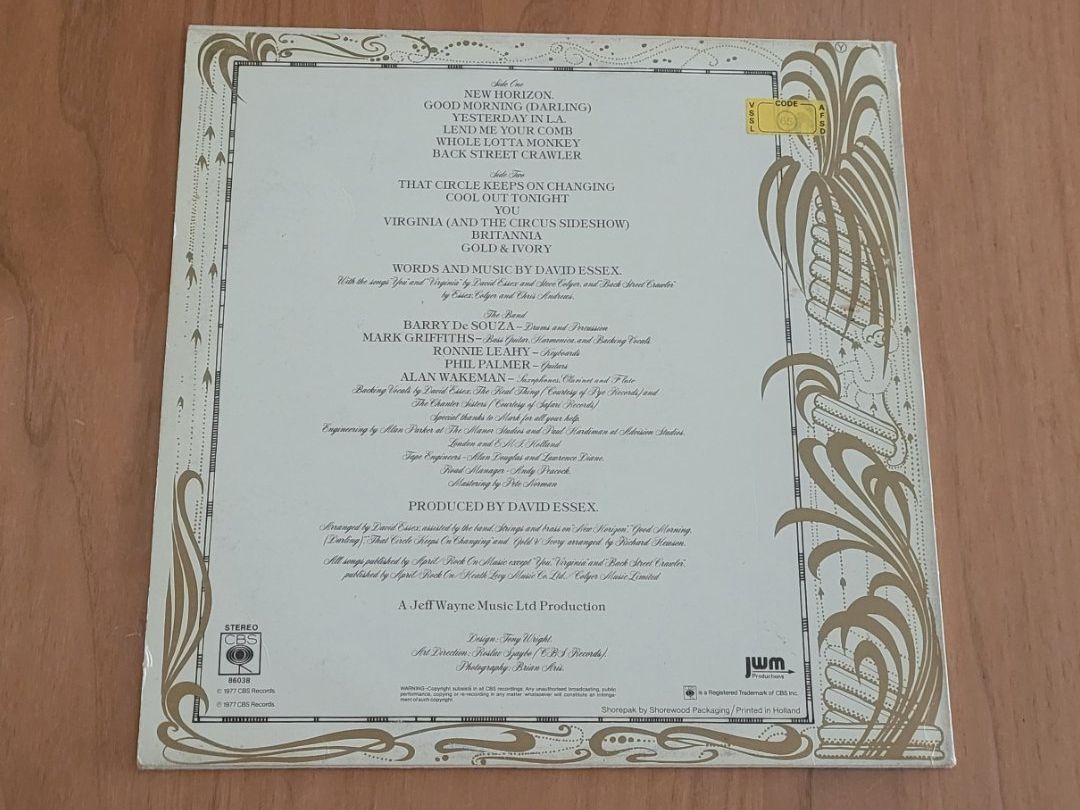 Dischi in vinile: LP  David Essex – Usato da Martigny venduto da MZ-67 1