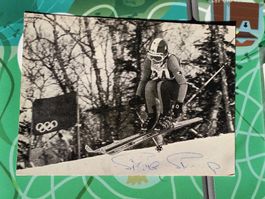 Autogramm Karte Silvia Stump  Sapporo 1972 - Handsigniert