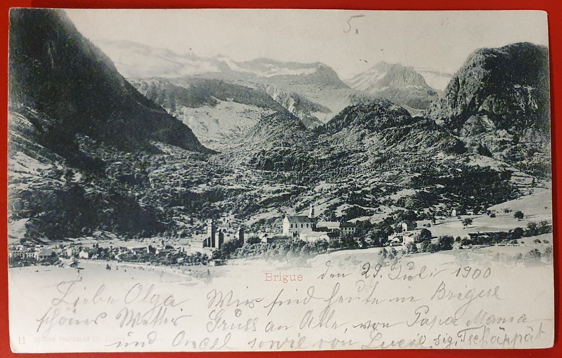 Cartoline postali: Brig 1900 – Usato da Kreuzlingen venduto da Rschweiz1