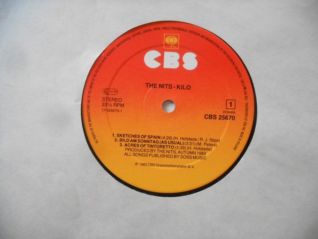 Schallplatten: THE NITS  -  KILO – Gebraucht aus Bex von Giorgiob 2