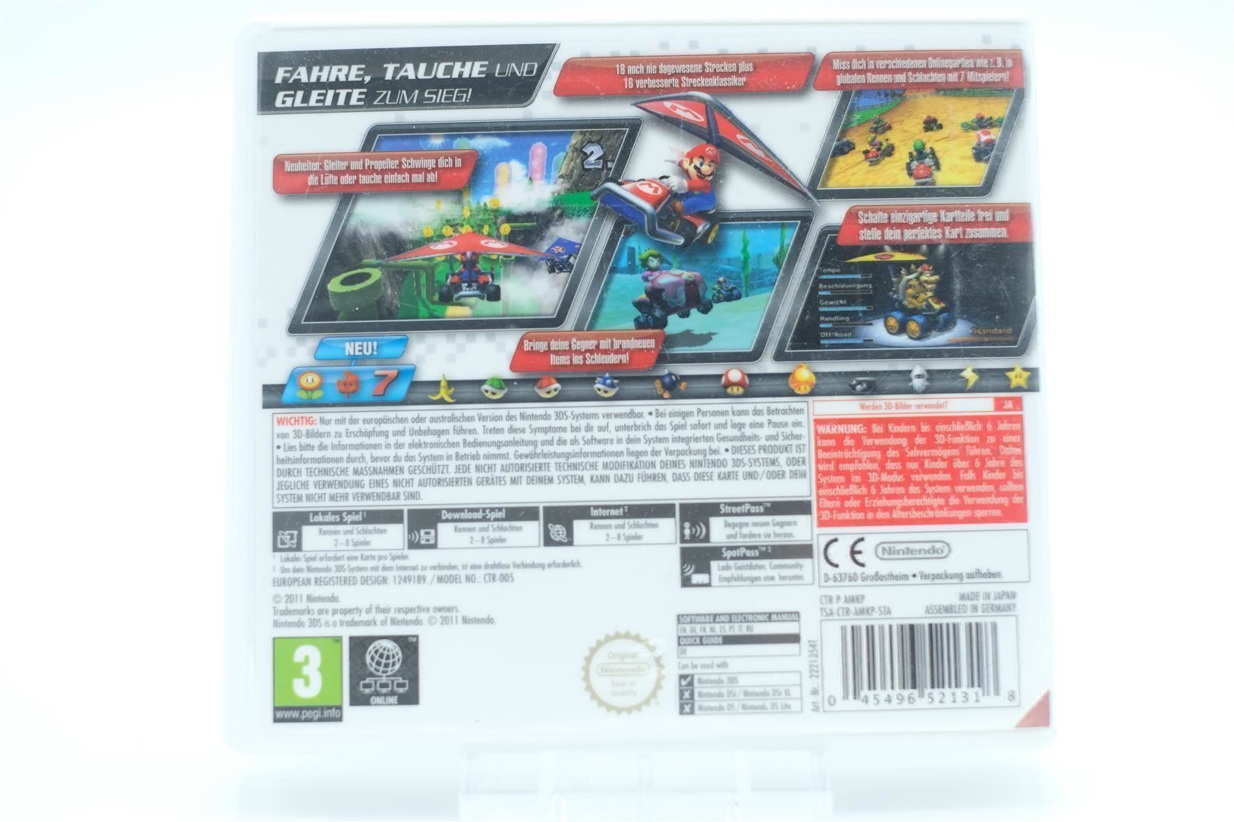 Giochi: Mario Kart 7 - OVP - Nintendo 3DS – Usato da Chur venduto da mojobox 8