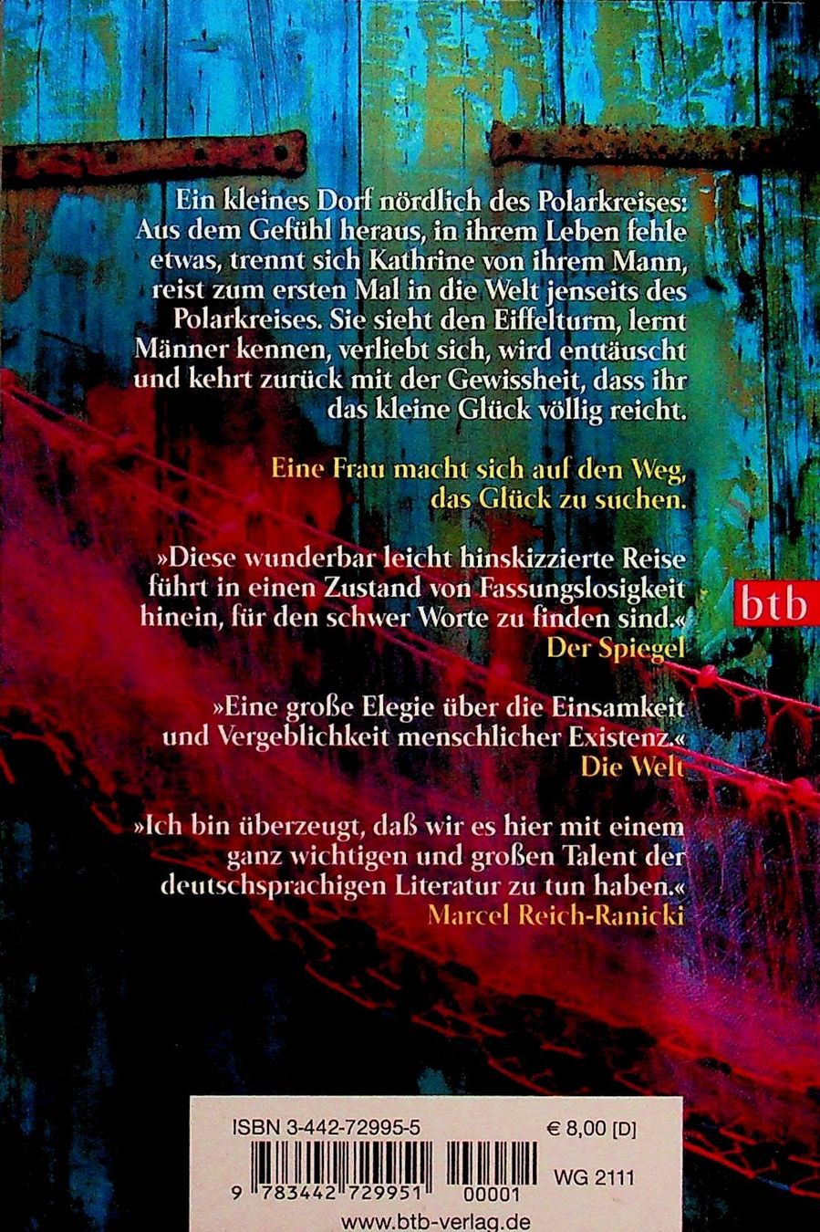 Bücher: Peter Stamm Ungefähre Landschaft btb EA 2003 – Gebraucht aus Reitnau von Zaomir 1