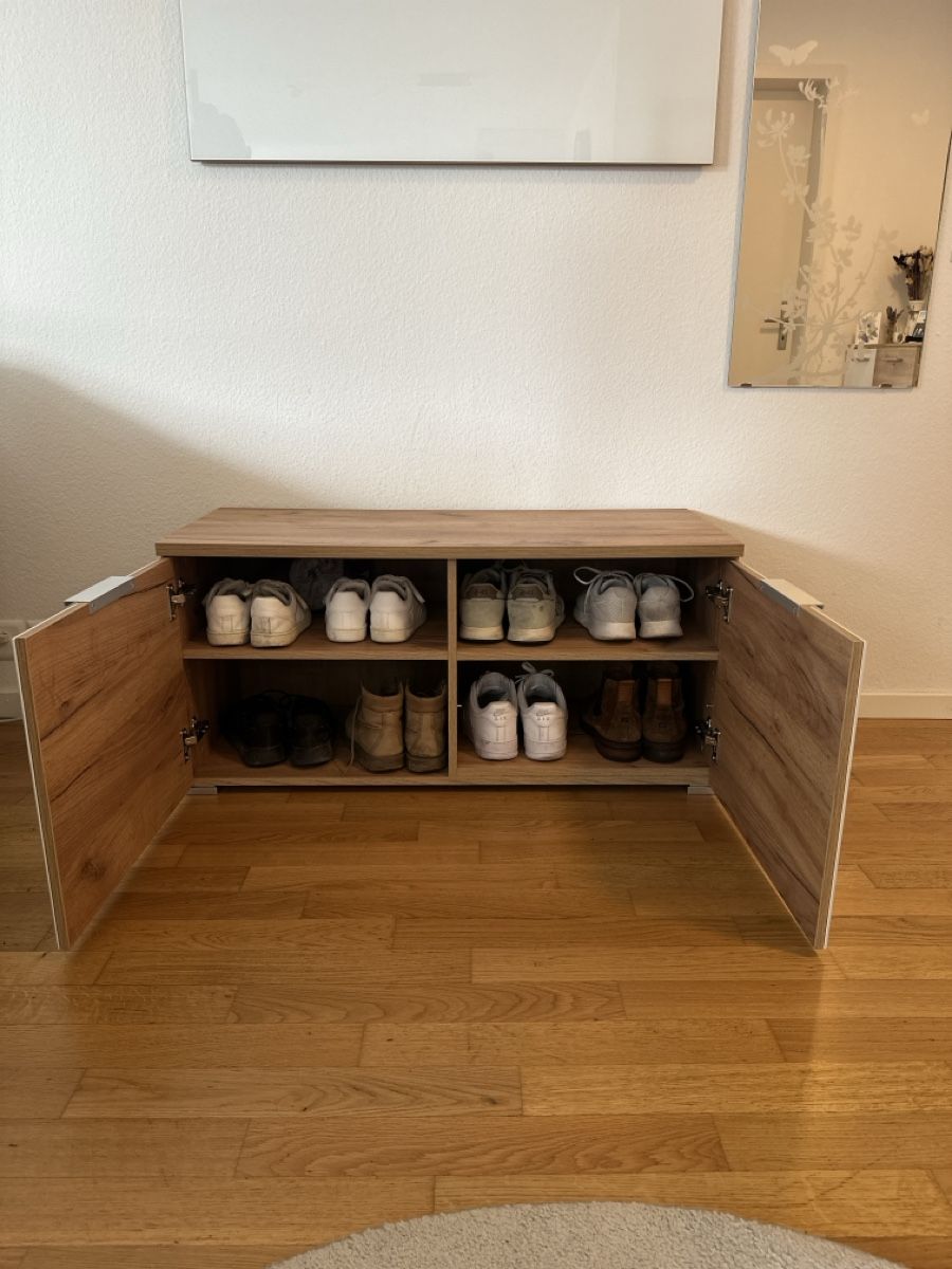 Pfister Guardaroba: Garderobe aus Eiche Artisan, Weiss – Nuovo (secondo la descrizione) da Regensdorf venduto da rez_7knz 4