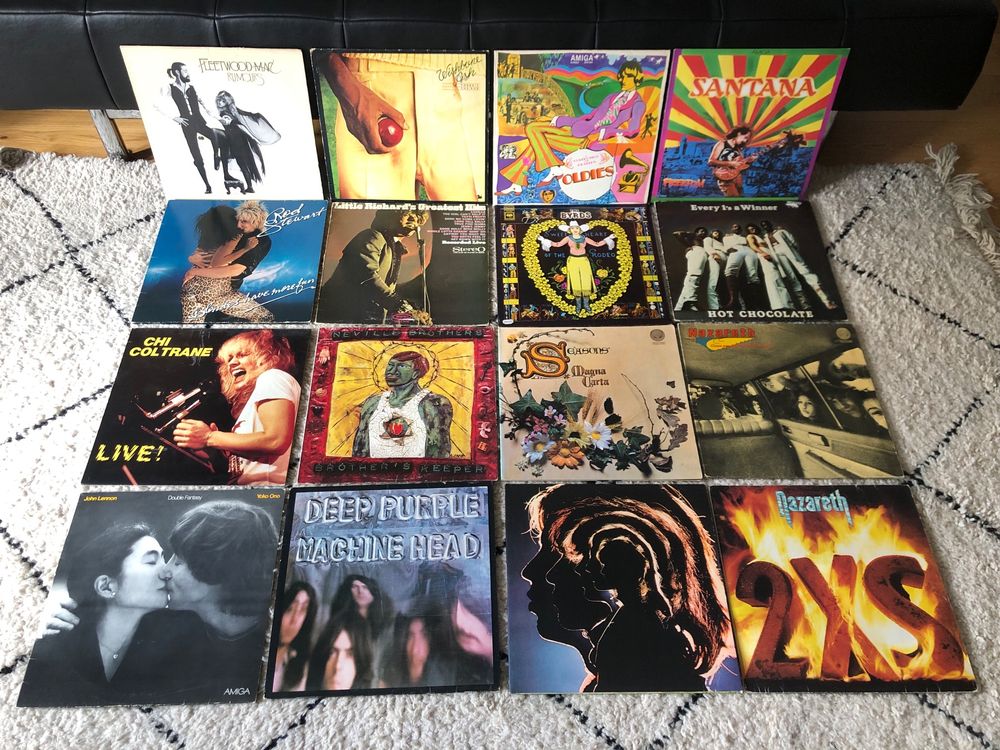 WEIHNACHTS VINYL PAKET 1 - 70'S ROCK, SOUL, FUNK LP'S (Gebraucht) in ...