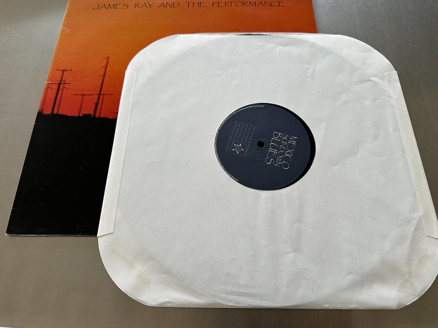 Dischi in vinile: JAMES RAY AND THE PERFORMANCE 12 MEXICO SUNDOWN BLUES - GOTH – Usato da Sion venduto da jaipur1401 2