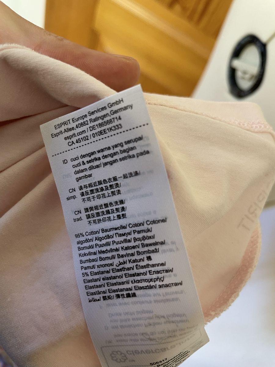 Esprit T-Shirts: Esprit Damenshirt, Grösse S, zartrosa – Neu (gemäss Beschreibung) aus Dittingen von nje_9nlt 4
