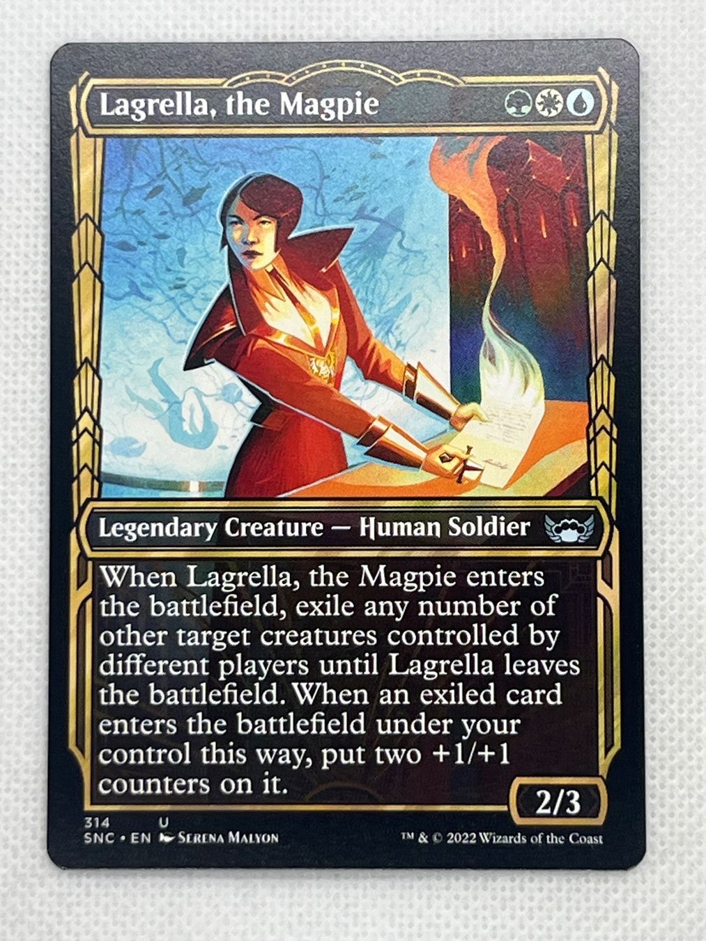 Magic The Gathering Sammelbilder & Trading cards: Lagrella, the Magpie (V.1) – Gebraucht aus Hinterkappelen von Kim1992 1