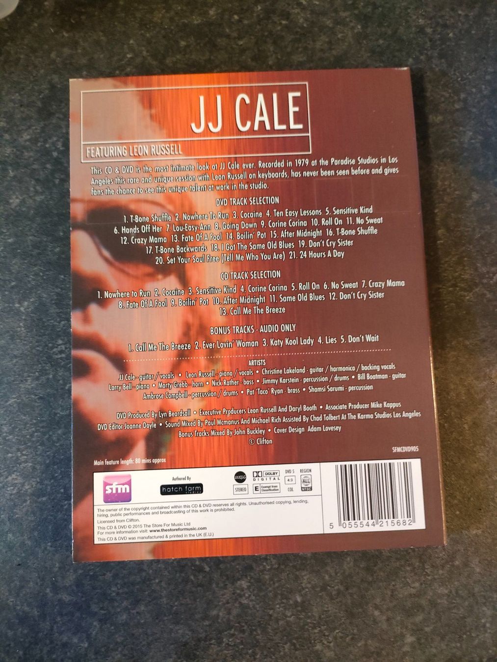 Tutti i DVDs: DVD: JJ CALE  FEATURING LEON RUSSELL – Usato da Rheineck venduto da han_c85z 1