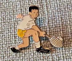 H967 - Pin Tennis Spieler