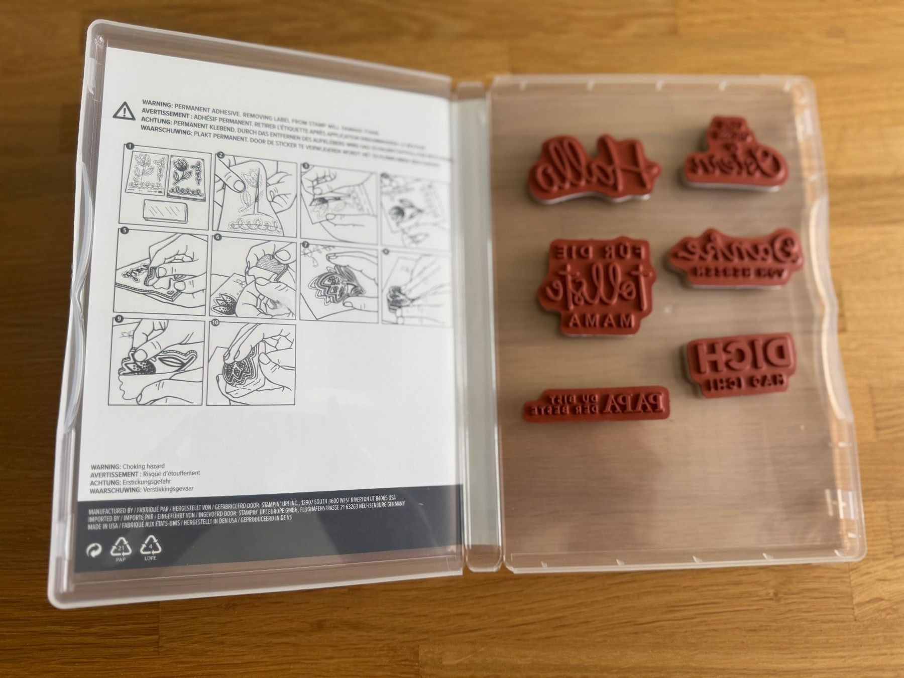 Stampin' up! Tampons: Danke von Herzen von Stampin Up / A – D'occasion à Neukirch (Egnach) par muolen 1