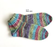 Sneaker - Socken handgestrickt  Gr.38/39  Nr.70