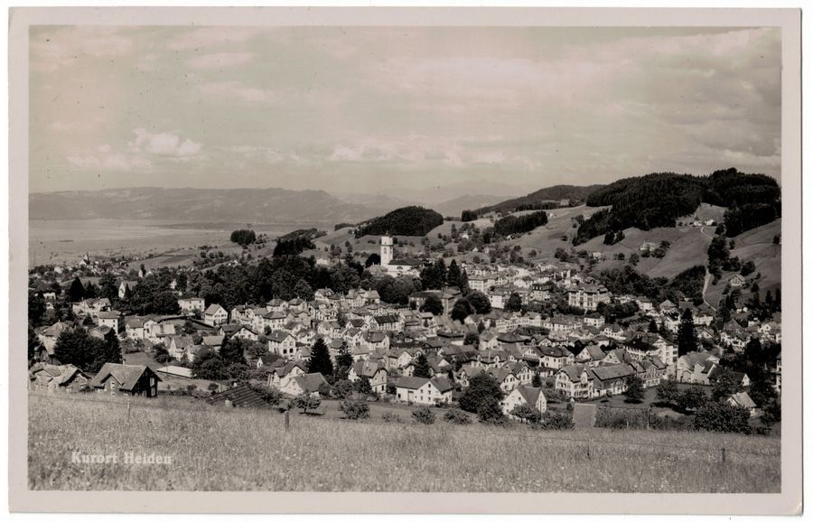 Ansichtskarten: Kurort Heiden, gelaufen 1946 – Gebraucht aus Frauenfeld von POML
