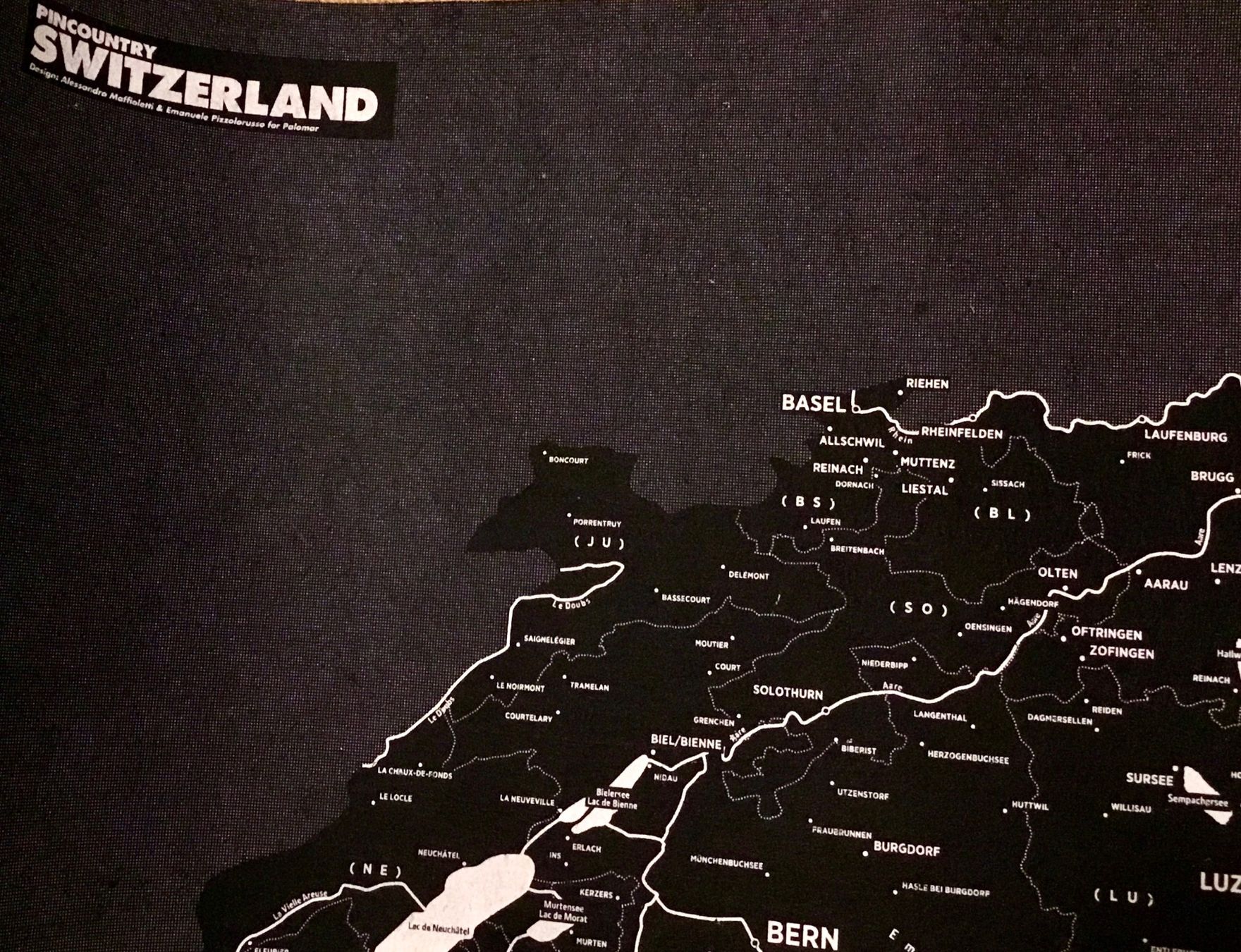 Tutte le decorazioni: SWISS PIN MAP - jamais utilisé ! – Nuovo e nell'imballaggio originale da Commugny venduto da rit_5lq2 7