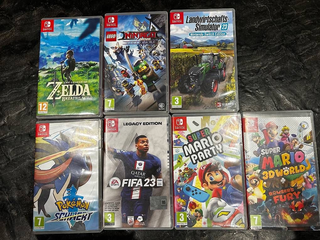 Consoles: Switch 1 und Games – D'occasion à Bottenwil par soe_7rnm 2
